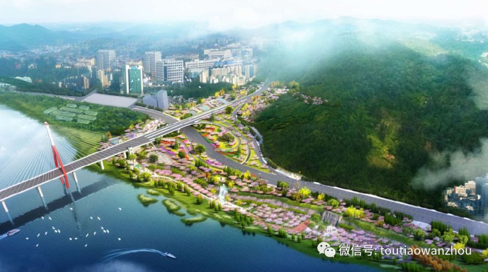 万州樱花主题公园动工修建了,具体位置在