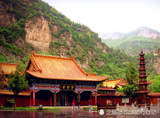 河南焦作净影寺,山谷中一座幽静的古寺,风景宜人颇多