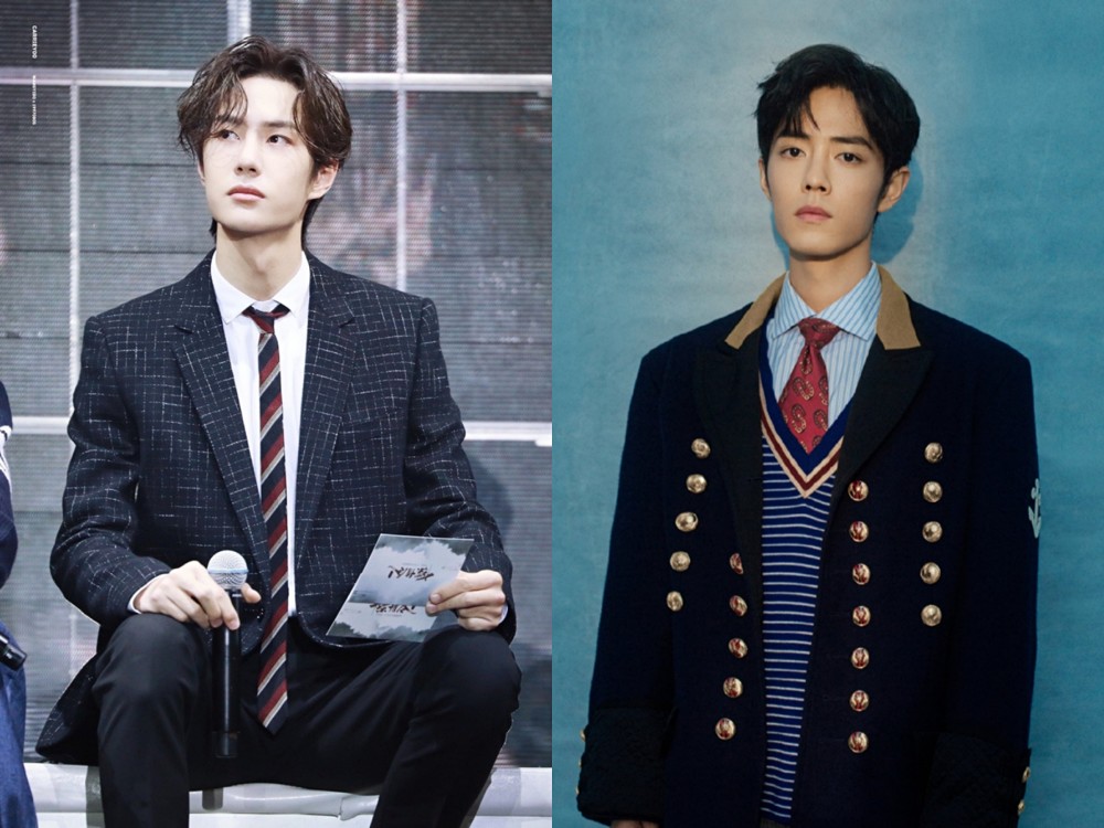 陈情男团盛装出席演唱会,肖战王一博默契谈杀青戏泪目