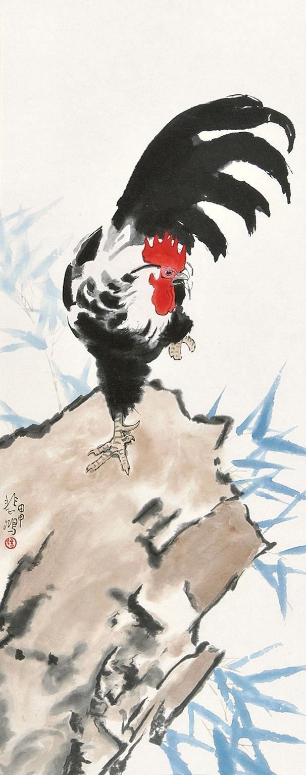 古今十大画鸡高手作品鉴赏