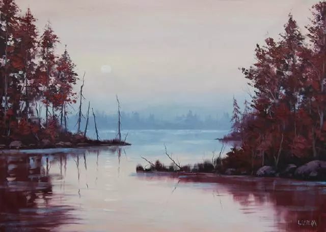 澳大利亚艺术家graham gercken风景油画作品