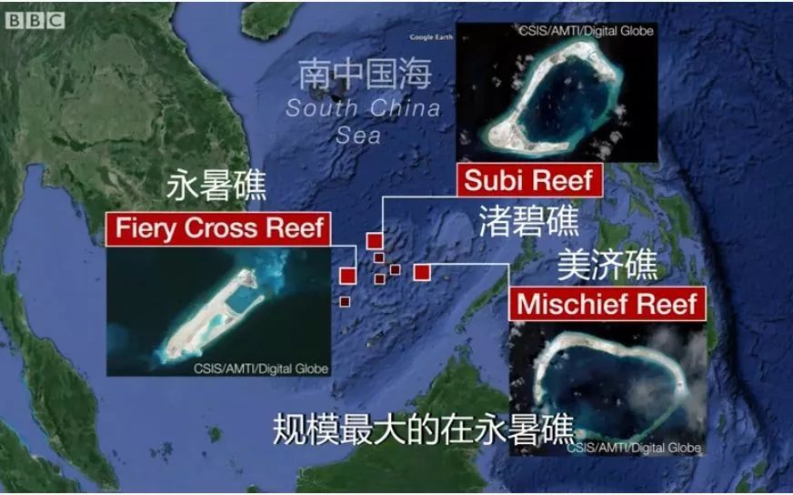 永暑礁长大了,110艘不沉的航空母舰震慑中国南海