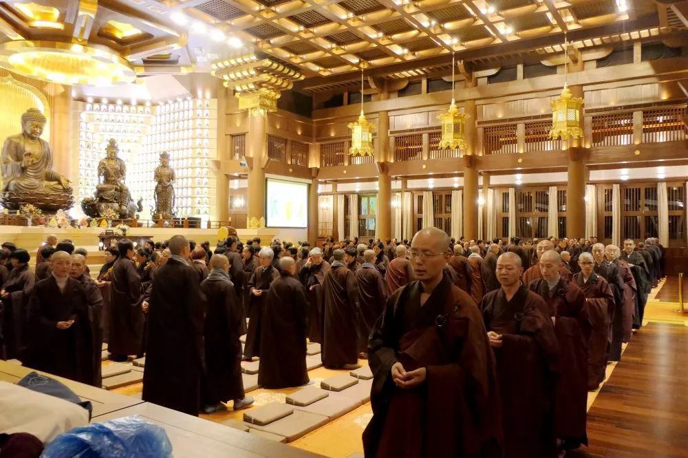 天圣山安福寺圆满举办己亥年第四期念佛七法会