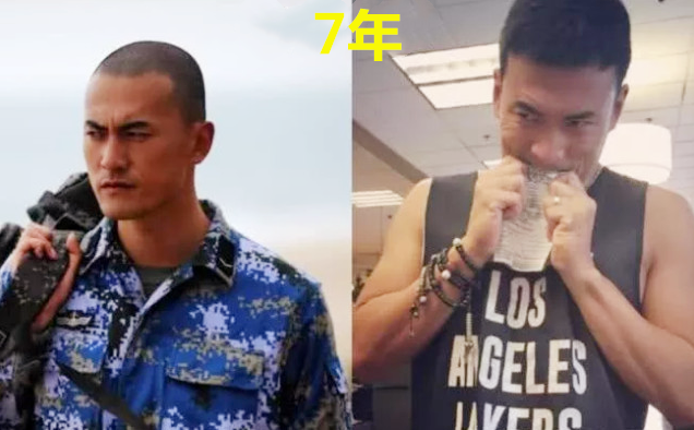 火蓝刀锋7年前vs后,鲁炎变帅,张冲成型男,而他却一夜