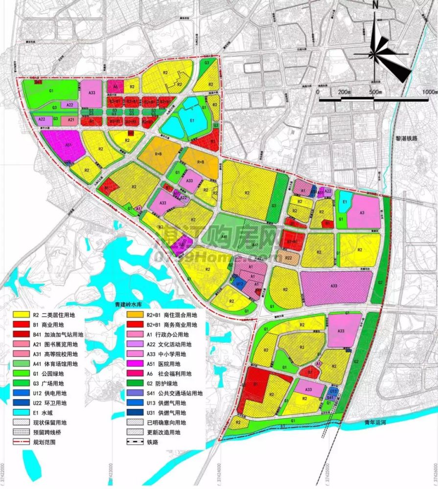 拟对廉江市南城中心区控制性详细规划进行修改