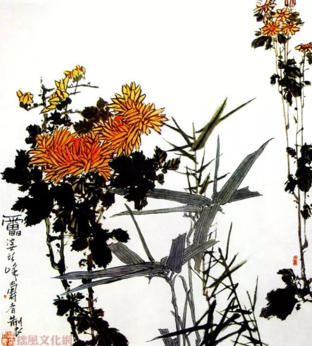 污,傲世独立的气节, 所以苏东坡说: "荷花已无擎雨盖,菊残犹有傲霜枝