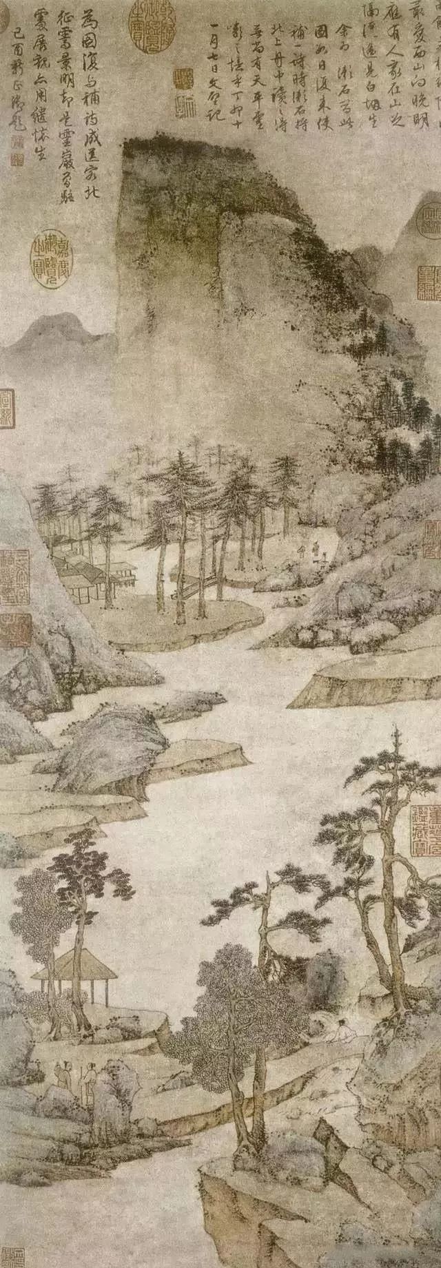 画坛大神文徵明10幅名画欣赏飘逸绝尘