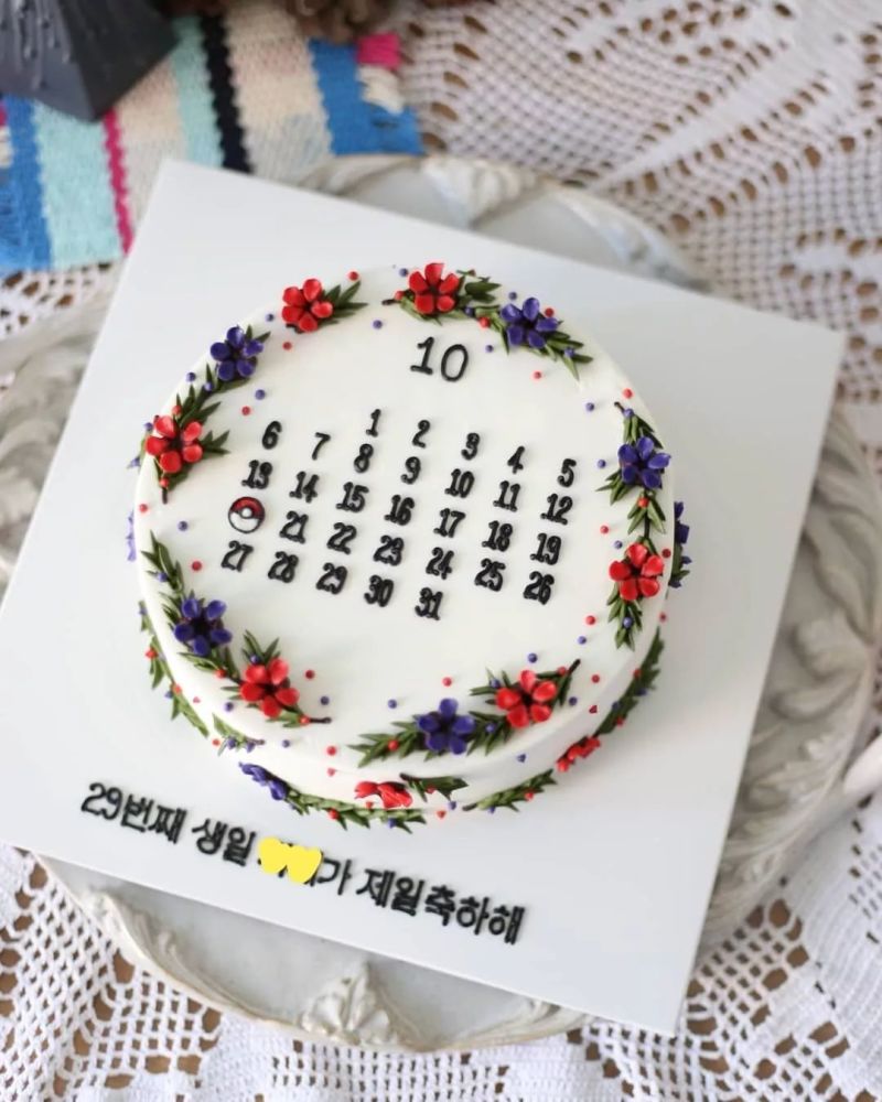 韩式极简风奶油蛋糕80款,比网红插件好看一百倍!