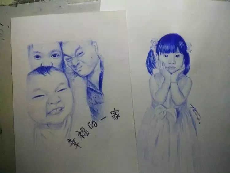 00后留守儿童的画,13岁才拿起画笔自学成才,看过她画的人都哭了