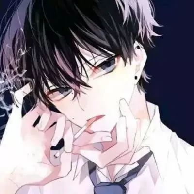 动漫黑暗冷酷系头像 冷酷嗜血恐怖头像 二次元动漫男生头像高冷霸气
