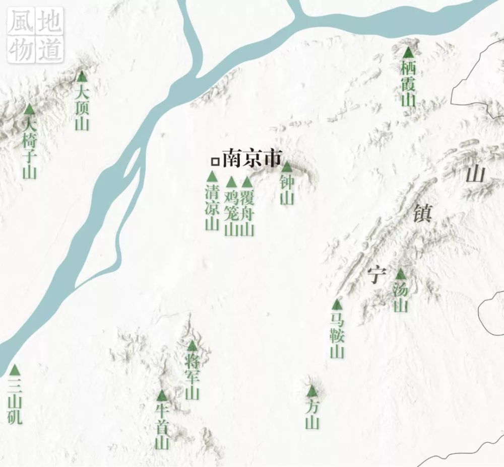 形成中国基本地理格局的同时,也奠定了南京的基本地貌基础—此前呈