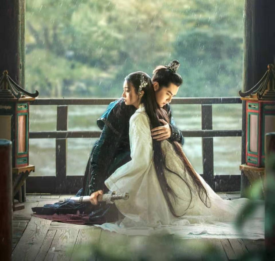 古风的婚纱照_女生动漫头像古风(2)