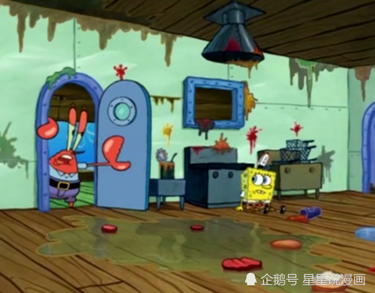 海绵宝宝还有一个表弟,是个超级大长腿,就是人傻了点