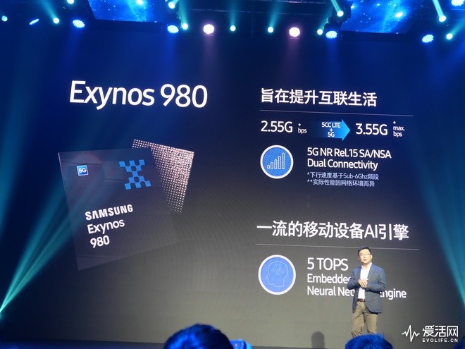 vivo与三星联合展示exynos980 双模5g手机x30年内面世