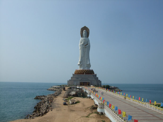 世界上最大的观音像,建在南海上的一个传奇