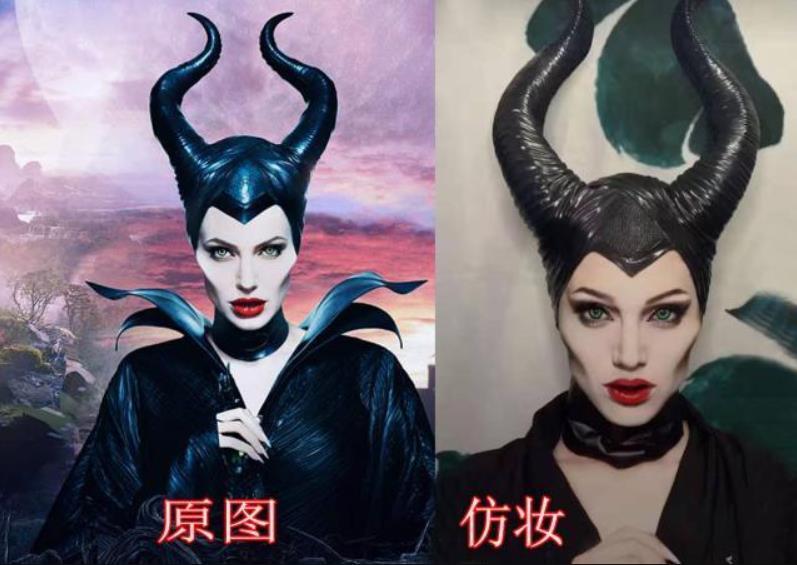男生仿妆cos女性角色,美杜莎鬼灭之刃完美还原,女生:我不配当女孩!