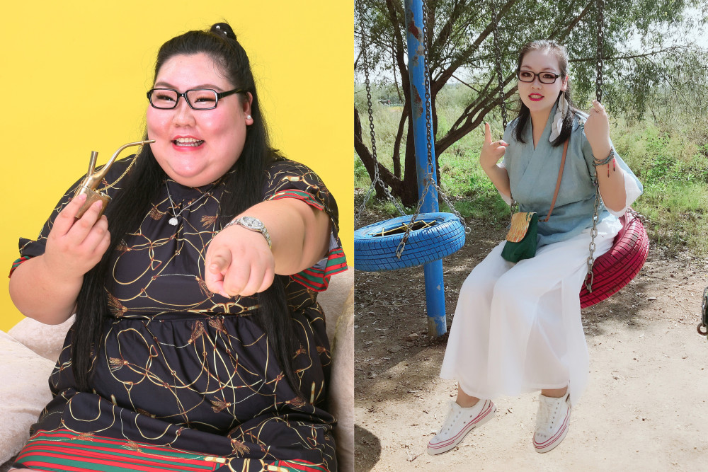 一名与孙红雷相亲的女孩,虽然剧中她因过度肥胖而相亲被拒,但在现实中