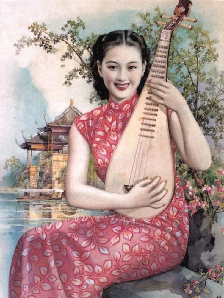 老上海招贴画上的美女是怎么画出来的?