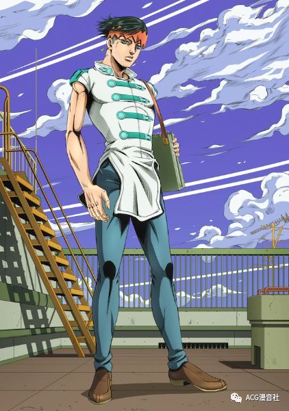 jojo衍生作《岸边露伴一动不动》ova艺图