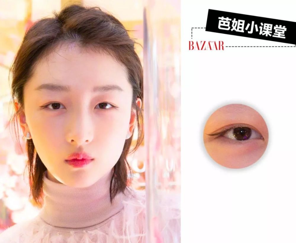 丹凤眼窄双眼皮,也不耽误她成为整容范本