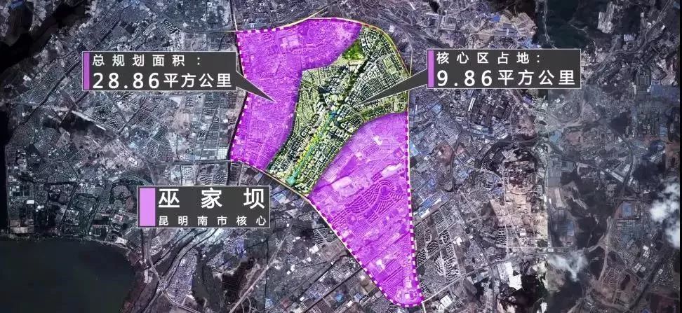 毋庸置疑的昆明新中心巫家坝cbd注解:数据来源:北京搜狐焦点cbd不为