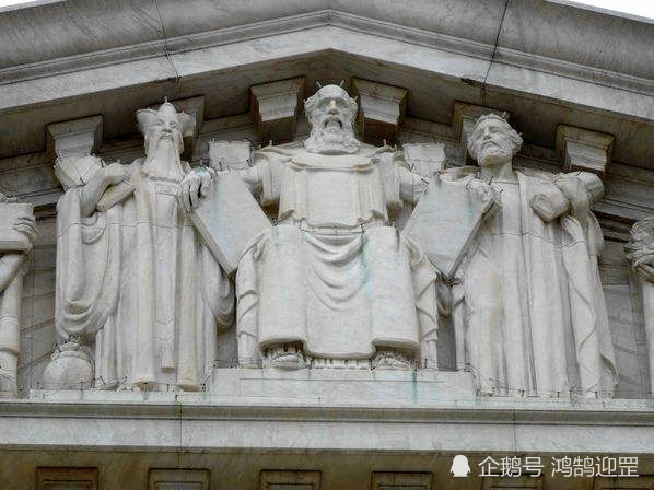 美国最高法院旁为何要树立一位中国人雕像,他被认为是