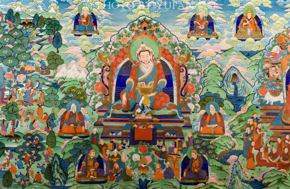 世界最长唐卡长达618米,400名大师历时27年完成,估价超72亿