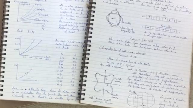 学霸朱光亚的手稿堪称"教科书",书写工整,字迹美观,我