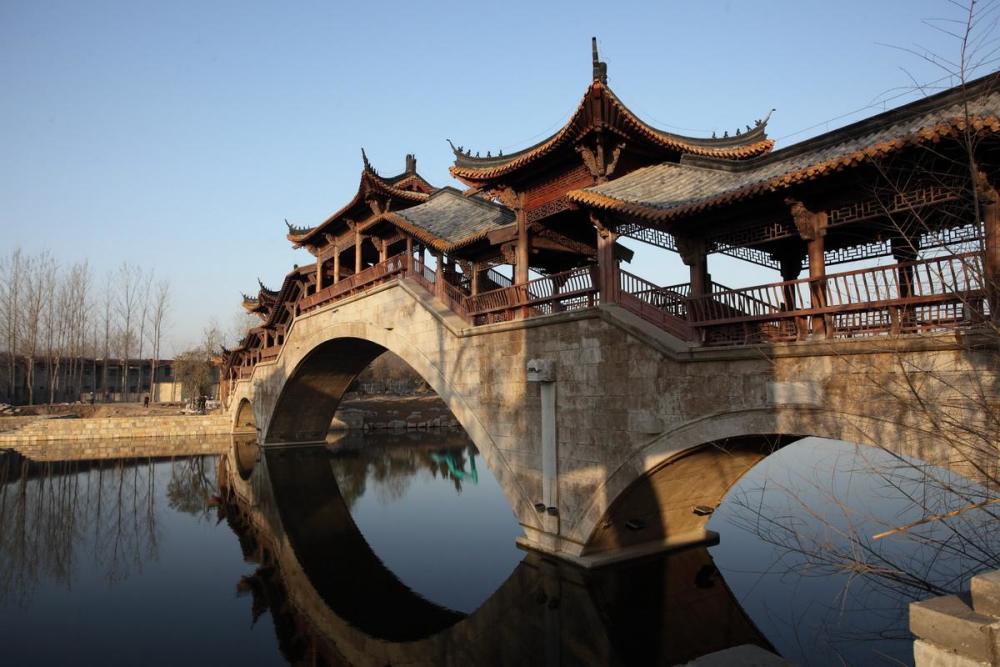 7,枣庄市台儿庄区台儿庄古城景区 台儿庄古城,位于京杭大运河的中心