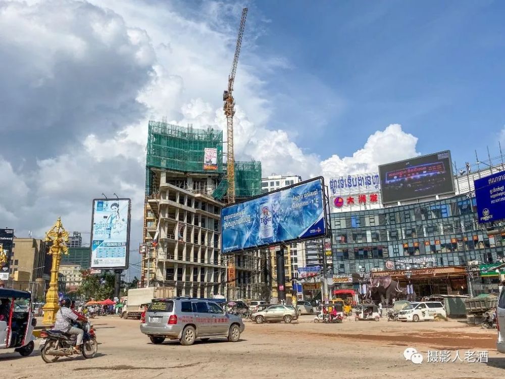 柬埔寨西哈努克港实拍整个城市都在盖高楼怪不得是下一个深圳