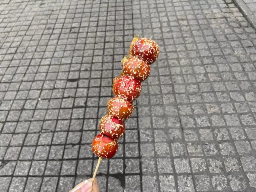 来一串冰糖葫芦酸又甜