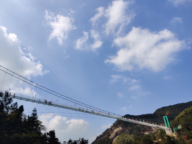 天仙峡高空玻璃桥