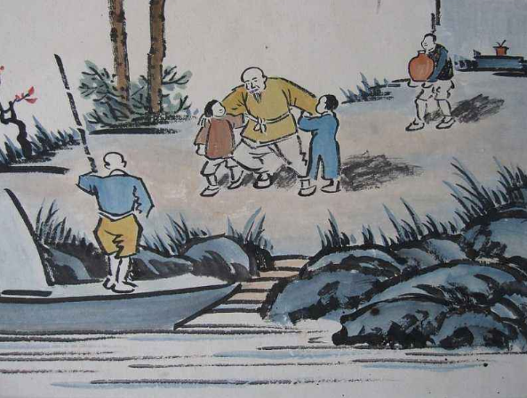 民国绘画大师,爱画"假画",一生随心所欲,还改编《阿q正传》