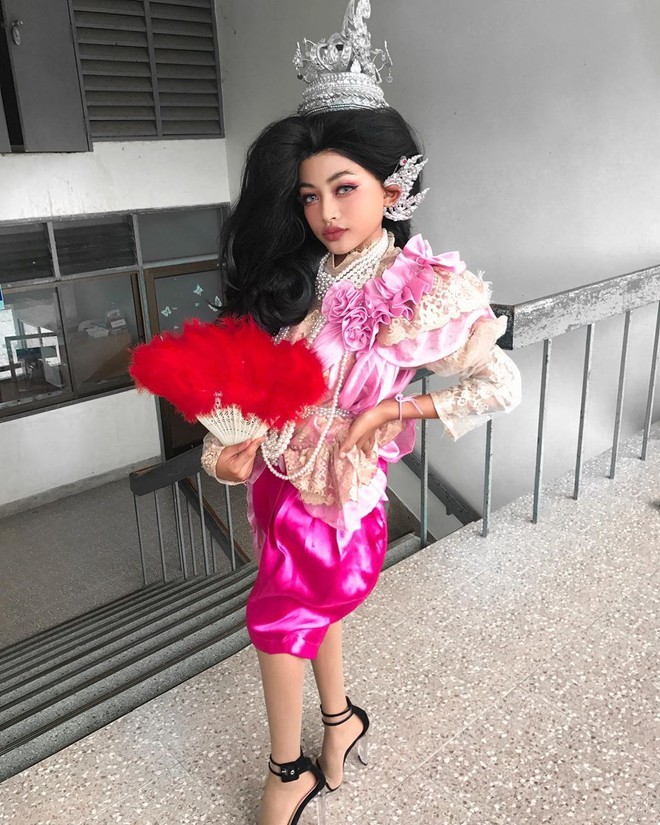 泰国13岁男孩化女妆走红给父母盖别墅,梦想是在选美比赛中获奖