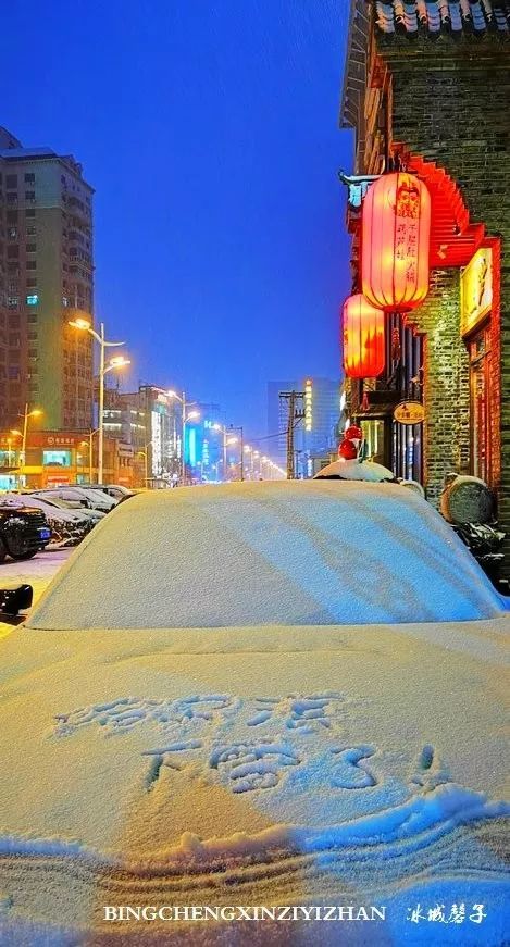 哈尔滨下雪了!家门口踏雪赏雪迎接这个冬天