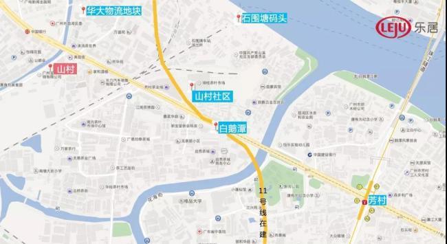 距离即将开通的11号线石围塘地铁站不过百米的山村,改造面积为全区第