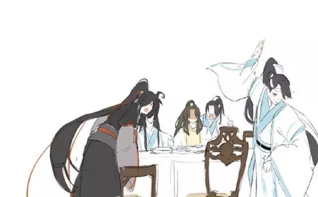 魔道祖师版妈妈不在家,蓝氏双壁又醉酒了,云梦双杰不忍直视啊!