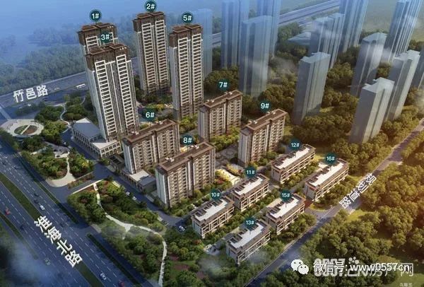 华夏御府鸟瞰效果图