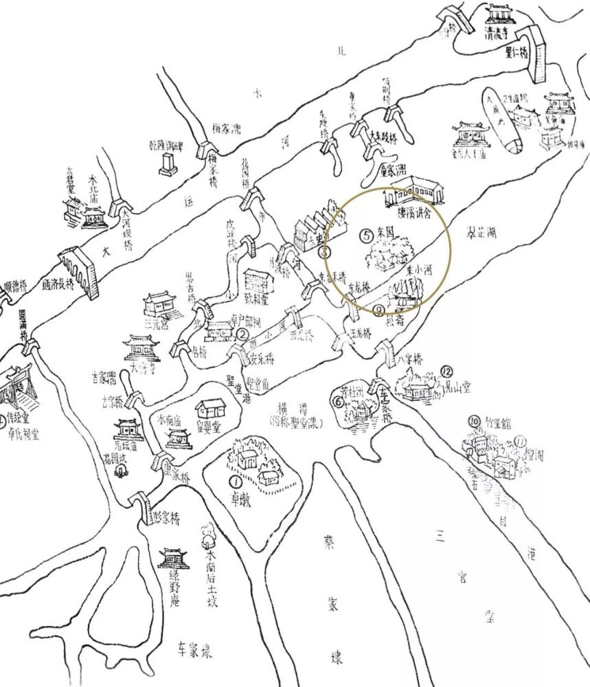 从人物活动的年代推断,这位"东园公子"卓子式同样当为卓氏第十一世