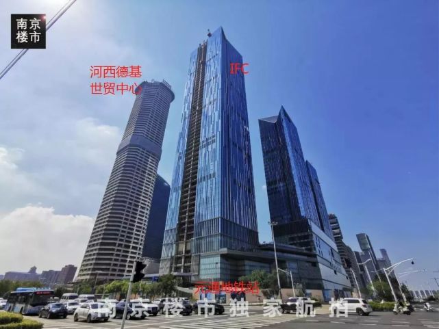 除了在建的ifc,河西德基广场,奥体苏宁广场