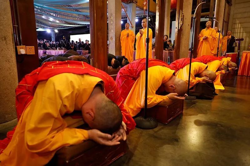 己亥年南普陀寺无遮水陆法会施放五大士圆满焰口