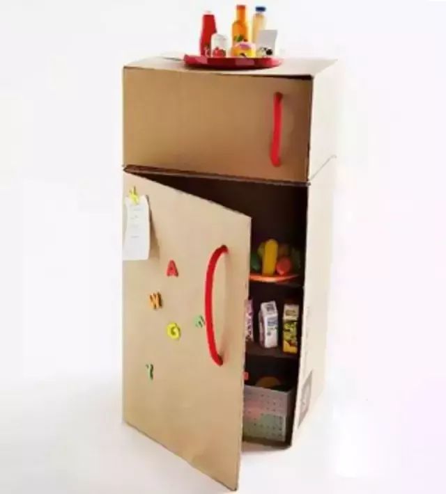 环保手工|一堆纸箱子就能让孩子们嗨翻天