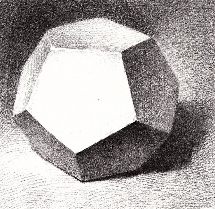 基础素描:正五边形多面体