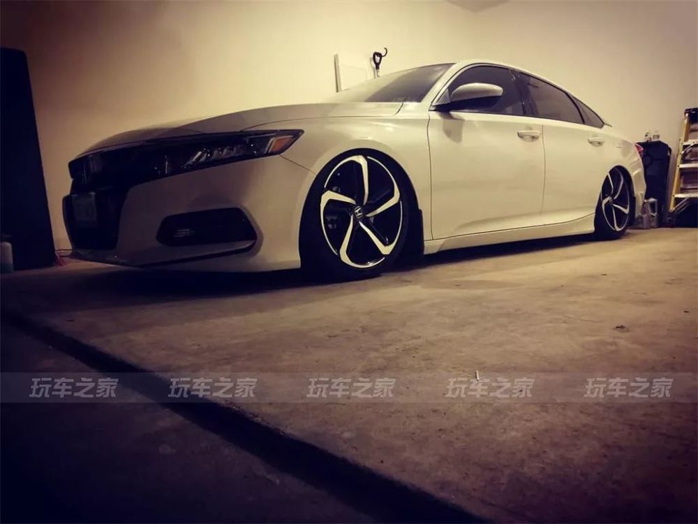 十代雅阁改装低趴姿态 电镀轮毂浮夸抢眼
