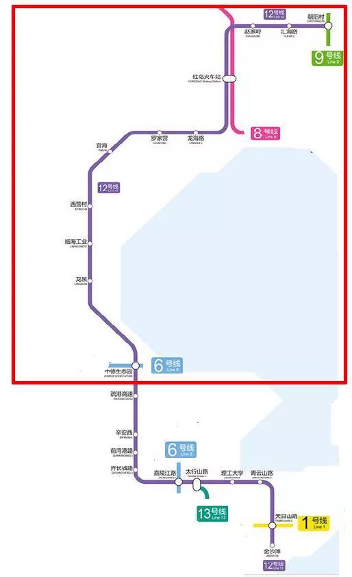 青岛地铁未来5年将建这7条线!沿线楼盘你可知否?