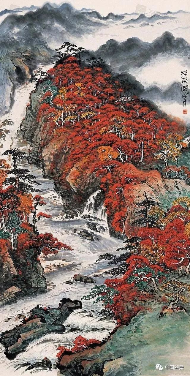 岭南画派代表,"旅行画家"关山月中国画欣赏,越看越
