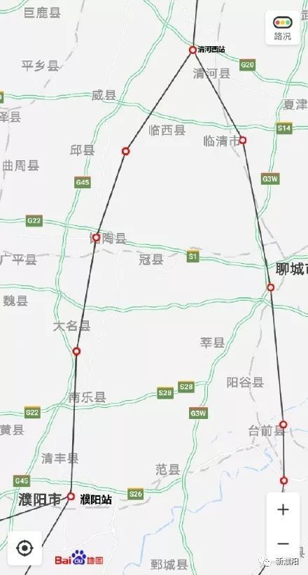 濮阳市民又提重磅新:京九高铁清河西站预留衡潢场