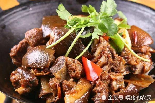 冬季进补菜:蒜煨狗肉,酒焖狗肉