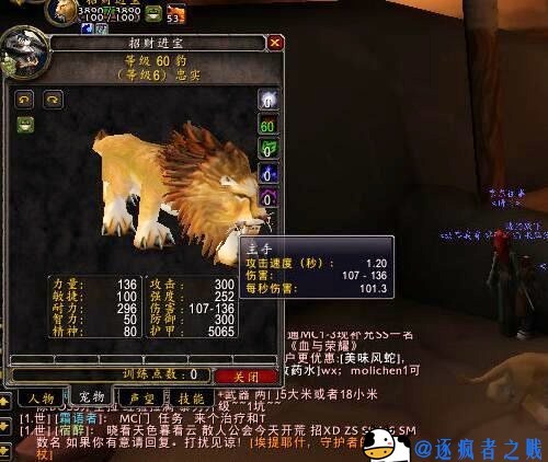 魔兽世界怀旧服:猎人什么宠物最好?别纠结了,有它就行!