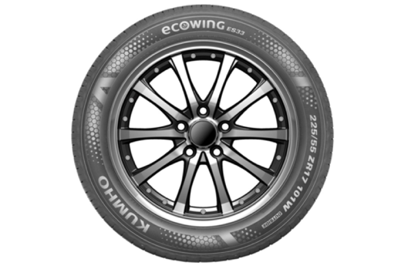 锦湖轮胎ecowing es33 低胎噪 低滚阻 高舒适度成为亮点